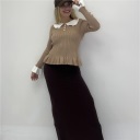 gonna con drappeggio sul retro devil